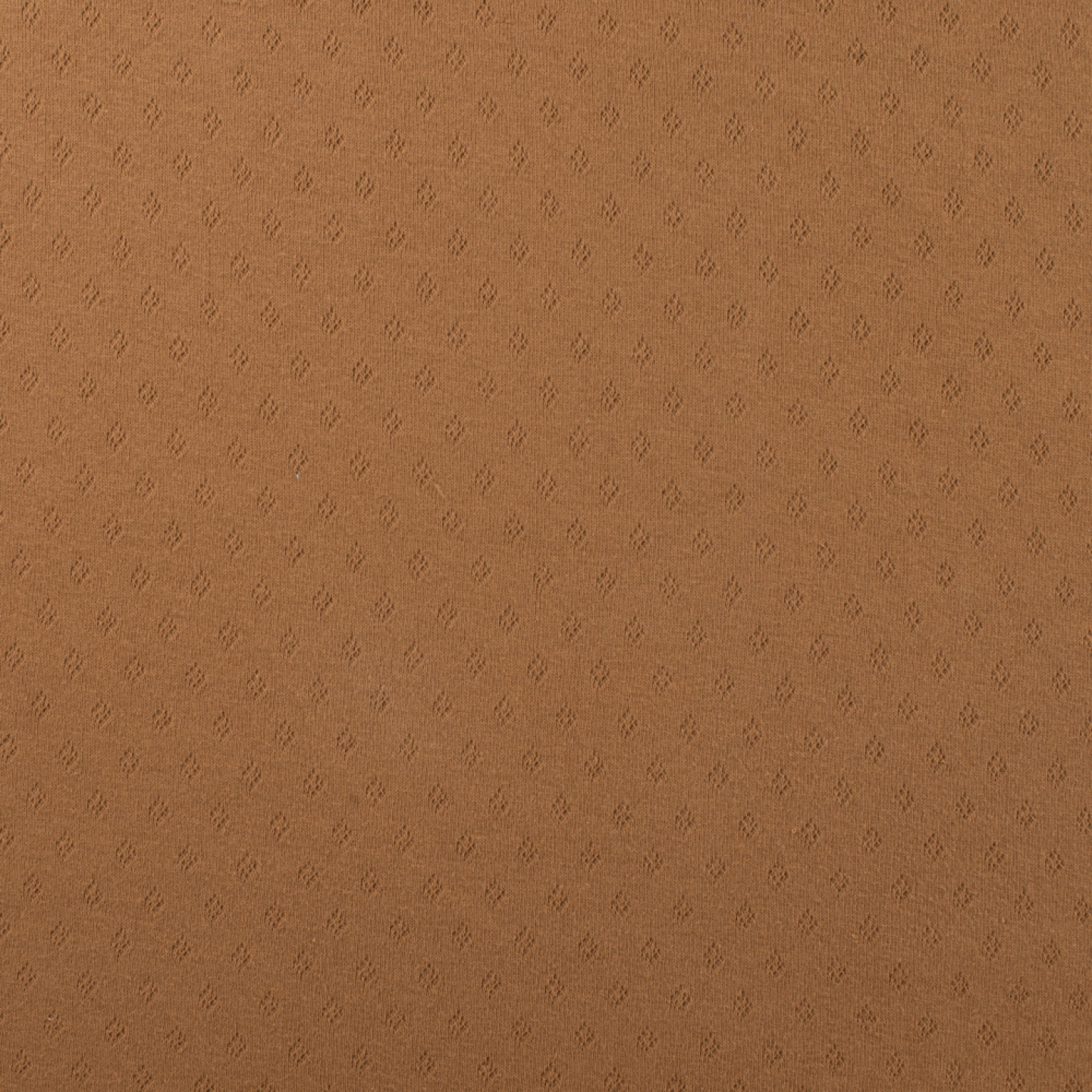 Ajour Jersey Uni Caramel