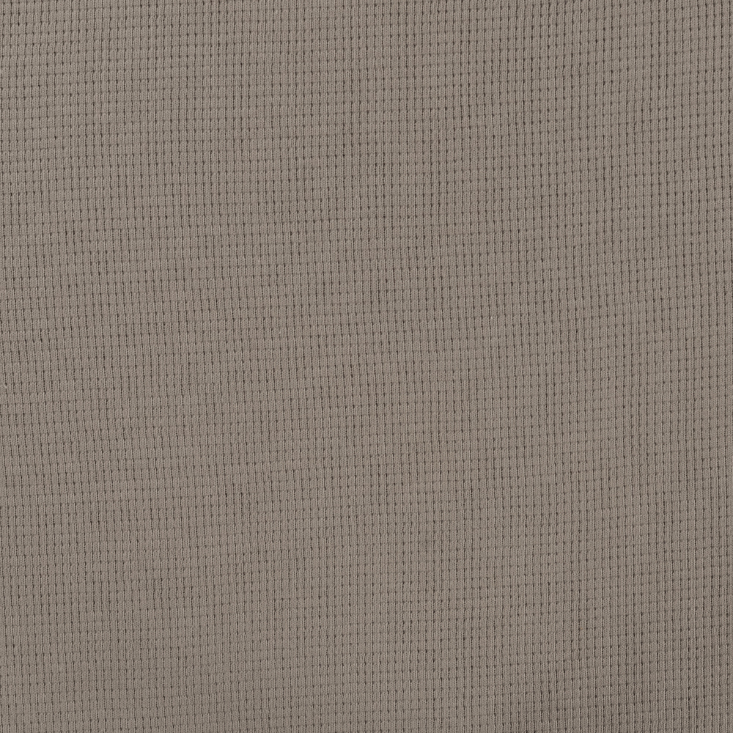 Waffel Jersey Uni Taupe